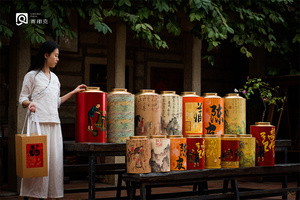 Lớn kín các tông lọ bao bì mà không cần máy niêm phong lớn Composite giấy lon tùy chỉnh thiết kế Kraft lon - Product Image 5