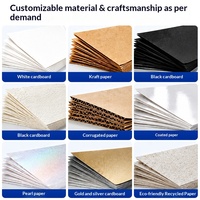 Boîte pliante monobloc avec fermeture magnétique personnalisée, boîte cadeau sur mesure, impression de logo en or bronze