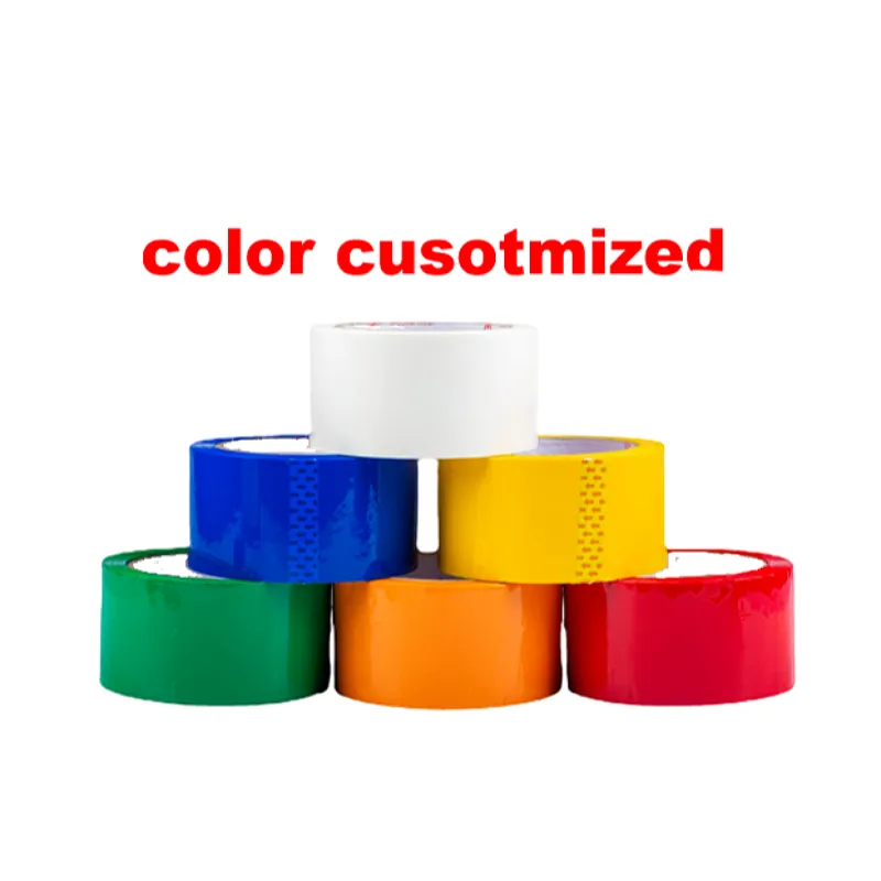 Clear Water Based Acrylic Adhesive Glue Packing Color Packaging Opp Bopp Stationery Tape
