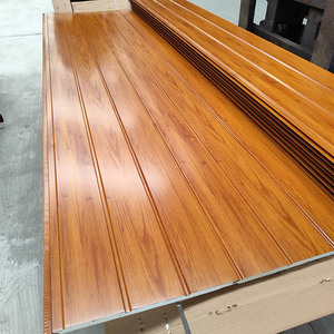 Panel Sandwich PU anti air panel Sandwich logam panel Sandwich poliuretan ramah lingkungan berkelanjutan panel Sandwich