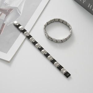 Modular Stainless Steel Adjustable Bracelet Gold Silver Unisex Gift Jewelry - Product Image 4