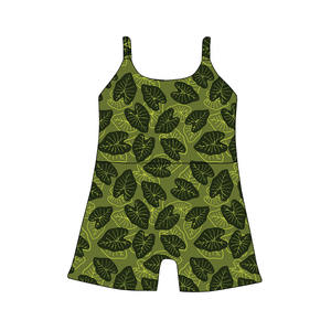 Maillots <span class=keywords><strong>de</strong></span> <span class=keywords><strong>bain</strong></span> pour filles, imprimés Hawaï, été, sans manches, une pièce, bretelles réglables, réversibles, pour bébés filles - Product Image 4
