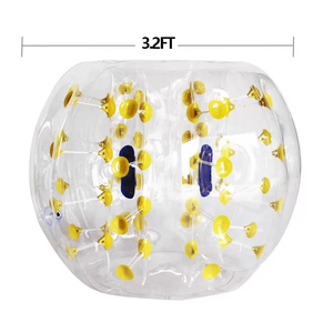 Leuke opblaasbare PVC bumperballen, 3m diameter, warmgelast, milieuvriendelijk, eenvoudige opzet voor teambuilding, commercieel/buitengebruik - Product Image 4