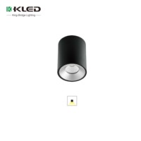 Applique murale LED ronde en aluminium étanche pour intérieur/extérieur avec diffuseur en verre trempé, garantie 5 ans, dimmable, pour usage en jardin