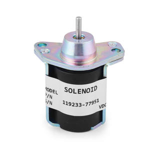 โซลินอยด์วาล์วปิดเครื่อง 119233-77951 อะไหล่เครื่องยนต์สำหรับยันม่าร์ 1503ES-3TNA72 - Product Image 4