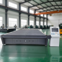 Máquina de corte automática CNC TC Wholesale para cortinas enrollables, muestras de tela, cortinas, alfombras y cortadores de cuchillas con mesa de nido de abeja