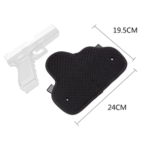 Tactische IWB Concealed <span class=keywords><strong>Holster</strong></span> Universeel Rechts & Links Nylon voor G17/19/22/23/1911/941/M92/SIG Jacht Verborgen Ontwerp - Product Image 6