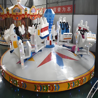 Manège d'attraction pour parcs d'attractions Interstellar Adventure Break Dance Crazy Dance Rides Fiberglass Steel Thunder Beat Intérieur Extérieur