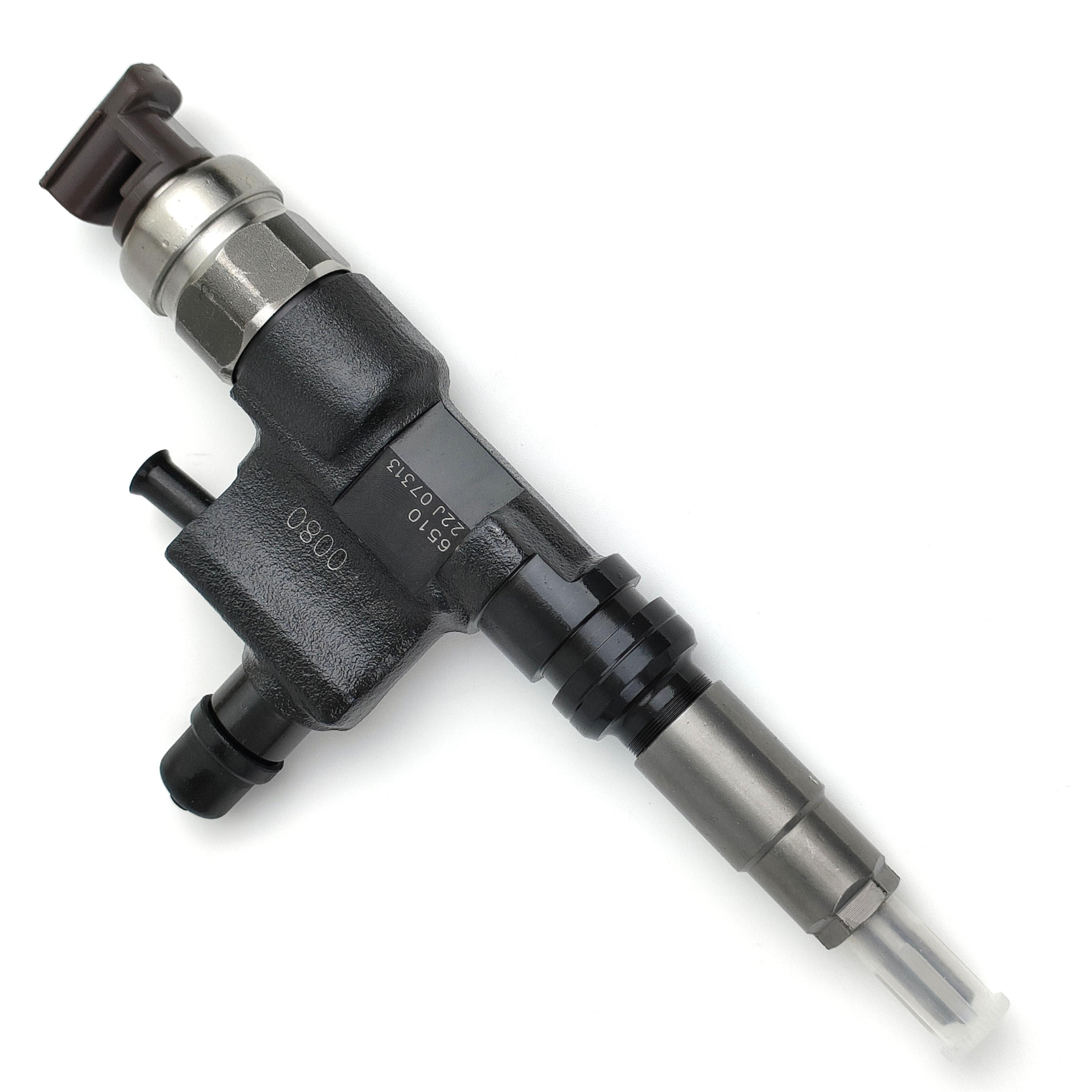 Common Rail Fuel Injector 095000-6510 095000-651# Diesel Fuel Injector 23670-E0080 For HINO