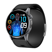 Reloj Inteligente con Gel de Sílice, Monitoreo Preciso de la Presión Arterial, ECG, Pantalla AMOLED, Asistente de Voz con IA, Llamadas por Bluetooth, Monitor de Sueño