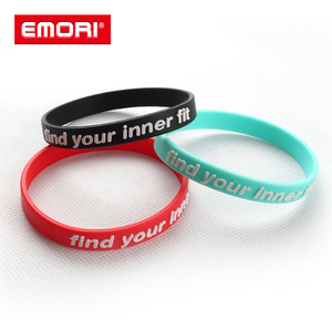 Bracelets en silicone en gros, bracelets en silicone personnalisés pour le basketball - Product Image 2