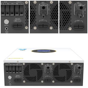 8.5KWハイブリッドソーラーインバーターデュアルMPPT 160Aシングルフェーズ230VAC 48VDC 5400W + 5400W純粋正弦波デュアル出力家庭用エネルギーシステム - Product Image 2