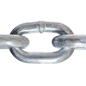 Chaîne d'ancre marine offshore noire sans goujons à maillons ouverts - Product Image 2