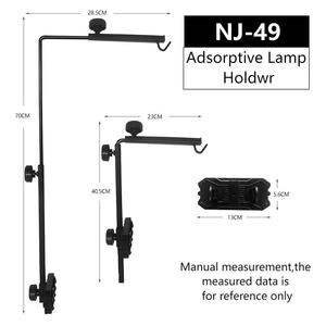 Tianbo, Terrario de hierro negro, soporte de luz para acuario, ventosas fuertes, soporte de lámpara, adsorción, suministros ecológicos para reptiles - Product Image 4