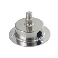 2026 New Protective Cover Stainless Steel Pressure Manometer Hydraulic Pressure Measurement Industrial Pressure Gauge