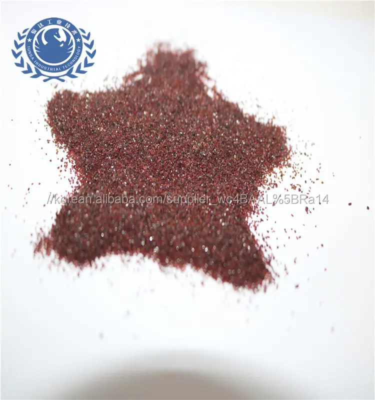 KOC supplier Garnet Sand Almandine Garnet Sand 발파 30/60 샌드에 Specialized Garnet