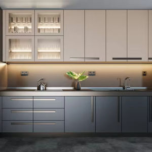 Diseño Gratuito de Muebles de Estilo Moderno. Gabinetes de Cocina Multifuncionales, de Alta Gama, Sencillos y Elegantes. - Product Image 1