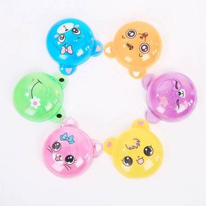 Produit phare : Pâte à modeler DIY écologique en plastique, tête d'ours, slime gelée, jouet souple, pâte à modeler colorée, cristalline et parfumée pour enfants - Product Image 5