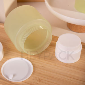 Pot de crème pour le visage en plastique PP 100g couleur personnalisée et impression de marque - Product Image 2