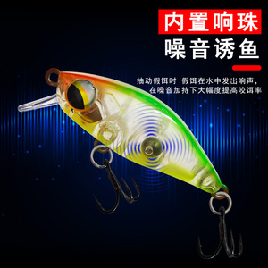 Leurre Minnow 4,5 g à coulée lente pour la pêche au bar en eau douce - Product Image 4