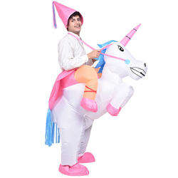 ชุดปาร์ตี้วันฮาโลวีนสุดสร้างสรรค์ของเด็กๆอุปกรณ์ประกอบฉากสัตว์ยูนิคอร์นสีสันสดใส - Product Image 5