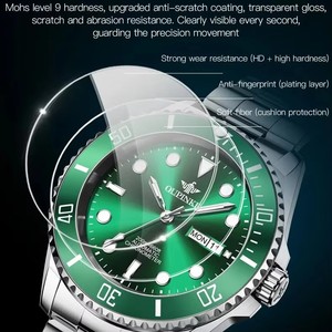 ดรอปชิปปิ้ง นาฬิกาข้อมืออัตโนมัติ Seiko Movement รุ่น 3205 หน้าปัดแสดงปฏิทินคู่ ตัวเรือนสแตนเลส สตีล สำหรับทั้งชายและหญิง ขนาด 41 มม. สาย 20 มม. - Product Image 3