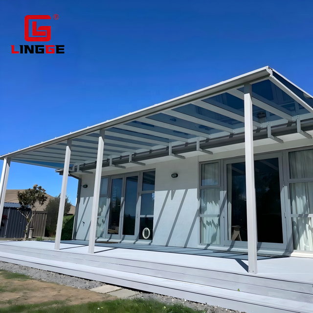 Canopy Aluminum Bracket Customizable Anti-smashing Gazebo Sun Protection Waterproof Awning Polycarbonate Snow Protection