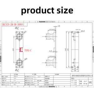 4MP 1080P Ống nhòm 60fps đồng bộ phát hiện độ sâu USB máy ảnh mô-đun F35 UVC giao thức - Product Image 3