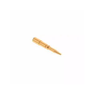 Original Electronic Components Supplier 222246-2 Pin Coax Connector Gold Solder BNC Brass Free Hanging (In-Line) 2222462