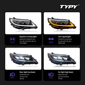 TYPY for Toyota Camry US Version Car Front Lamps Upgrade Dynamic 3 <b>Projector</b> Lens Accessories <b>LED</b> Auto Headlights Assy 2012-2014 - Product Image 2