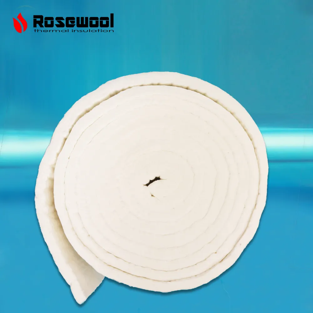Одеяло из керамического волокна Rosewool 1260c для нагревания печи, котла, турбины, воздуховода и трубопроводов