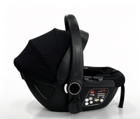 Poussette 2 en 1 Ningbo Youbei, design pliable et léger, noire et personnalisable pour bébé, idéale pour l'extérieur