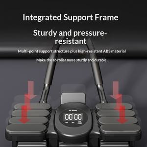 Hikeon Six-wheel PP Abdominal Elbow Support Eco-Friendly Durable Intelligent Automatic Rebound Function Muscle Training Portable - Product Image 3