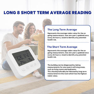 O mais recente detector de gás radônio mini e compacto pode detectar com precisão gás radônio de curto e longo prazo - Product Image 5
