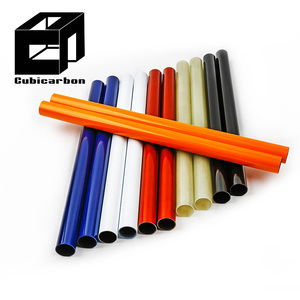 Tubo in Fibra di Vetro Pregreg Colorato da 1000mm 2000mm, Tubo in Vetro Avvolto a Rotolo, Tubo Rotondo Colorato OEM 20mm 40mm 50mm 60mm - Product Image 6