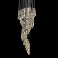 Luminaire suspendu LED moderne Bestar à hauteur réglable pour la maison, l'hôtel, grande taille, matériaux personnalisables, installation facile