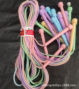 <span class=keywords><strong>Corde</strong></span> à <span class=keywords><strong>sauter</strong></span> pour enfants, idéale pour l'entraînement aux examens d'entrée au collège et pour les élèves du primaire, couleur macaron - Product Image 6