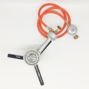 Réchaud à <span class=keywords><strong>gaz</strong></span> de camping haute puissance pour le marché de l'Europe de l'Est, brûleur GPL pliable sur trépied pour camping-car, pique-nique, cuisine en plein air et wok - Product Image 4