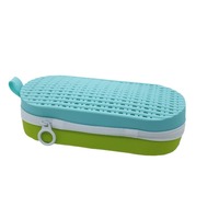 Brillen etuis Tasche Silikon Weiche Sonnenbrille Aufbewahrung schutz box für Reise Sonnenbrillen Organizer Atmungsaktive Brillen etui