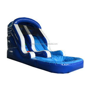 2025 Inflatable đôi làn trượt trượt, trượt bơm hơi nước, giá rẻ trượt nước Inflatable để bán - Product Image 4