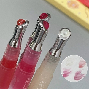 ピンキーフォーカス 長時間持続する栄養保湿フルーツフレーバー ノンスティッキー リップオイルティント ブライトリッププランパー グロスセラム - Product Image 4
