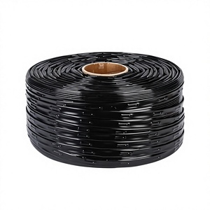 Ruban d'irrigation goutte à goutte DaringFish à double trou 0,2-0,4 mm pour fraises, arbres fruitiers, serres agricoles, noir - Product Image 1