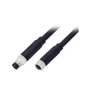 Wasserdichtes Standard M8 3 4 5-poliges Anschluss kabel, Stecker buchse mit 1/2/5/10/15 Meter Kabel