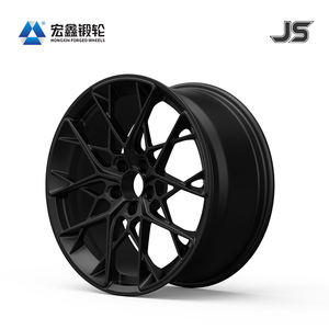 Hongxin कस्टम टोयोटा मैट ब्लैक 18, 19, 20, 21, 22, 23 इंच के सेट 35 मिमी जाली एल्यूमीनियम मिश्र धातु पहियों के लिए उपयुक्त - Product Image 4