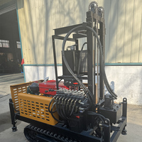 Mini-foreuse diesel personnalisée pour puits d'eau, profondeur 200m, prix usine