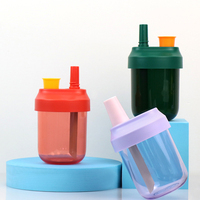 Bouteille pour enfants 350 ml sans BPA, écologique, avec bouchon à paille, compatible lave-vaisselle, couleurs personnalisables, idéale pour les voyages – Achat en gros en Chine
