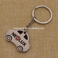 Porte-clés personnalisé en alliage de zinc en forme de voiture, écologique, avec émail, pour clés de voiture, cadeau promotionnel souvenir, impression typographique