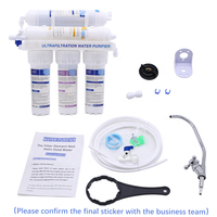 2024 5 Stage Ultrafiltration Membranes Home Under Sink Uf Water Purifier Filter System for Home Ultrafiltration