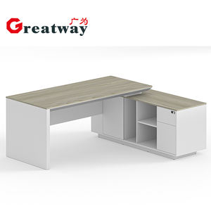 Escritorio ejecutivo de gama alta de diseño de Greatway, mesa de ordenador de Jefe de Oficina de lujo, director ejecutivo moderno ergonómico - Product Image 3