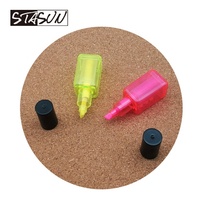 STASUN, novedad, marcador de esmalte de uñas, en forma de publicidad de colores, promoción, resaltador de esmalte de uñas colorido, Resaltadores